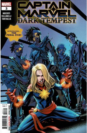 Captain Marvel: Dark Tempest 3 published by Marvel with cover art by Mike McKone