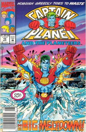 Captain Planet and the Planeteers 10 (Newsstand) published by Marvel