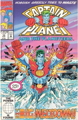 Captain Planet and the Planeteers 10 published by Marvel