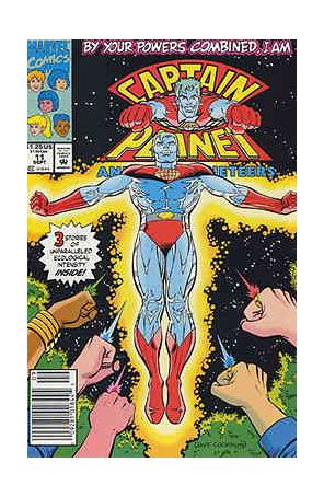 Captain Planet and the Planeteers 11 (Newsstand) published by Marvel with cover art by Dave Cockrum