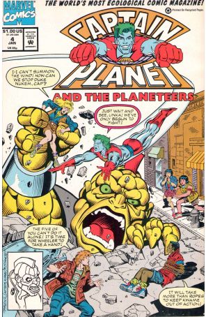 Captain Planet and the Planeteers 4 published by Marvel