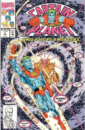 Captain Planet and the Planeteers 5 published by Marvel