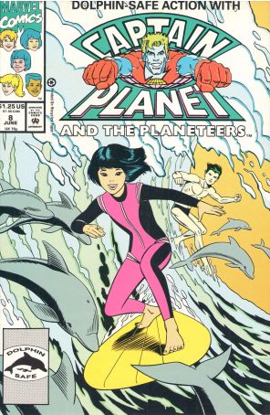 Captain Planet and the Planeteers 8 published by Marvel