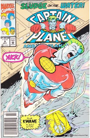 Captain Planet and the Planeteers 9 (Newsstand) published by Marvel