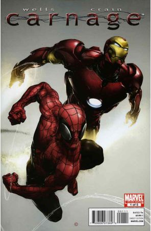 Carnage (Marvel) 1 published by Marvel with cover art by Clayton Crain