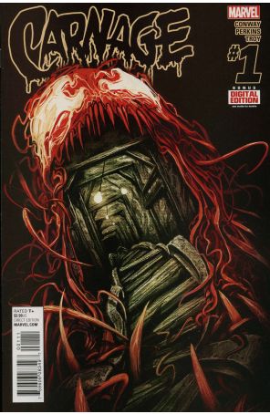 Carnage (Marvel, 2nd Series) 1 published by Marvel with cover art by Mike Del Mundo