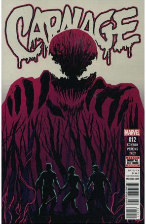 Carnage (Marvel, 2nd Series) 12 published by Marvel with cover art by Mike Del Mundo