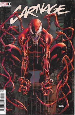 Carnage (Marvel, 3rd Series) 1F published by Marvel with cover art by Dan Panosian