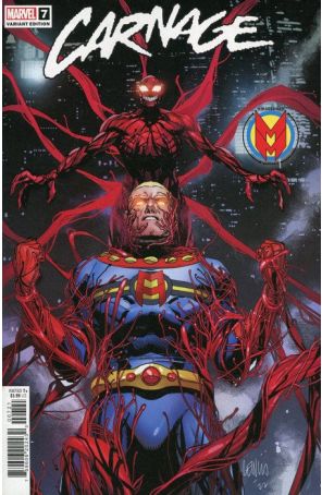 Carnage (Marvel, 3rd Series) 7A published by Marvel with cover art by Leinil Francis Yu