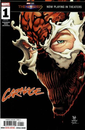 Carnage (Marvel, 4th Series) 1 published by Marvel with cover art by Paolo Siqueira