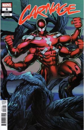 Carnage (Marvel, 4th Series) 6A published by Marvel with cover art by Ken Lashley
