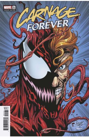 Carnage Forever 1B published by Marvel with cover art by Mark Bagley