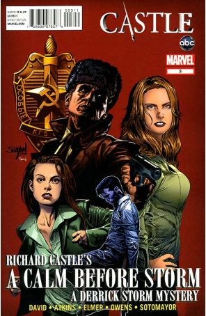 Castle: A Calm Before Storm 3 published by Marvel with cover art by Mico Suayan