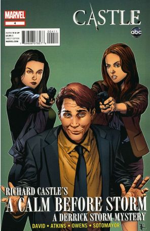 Castle: A Calm Before Storm 4 published by Marvel with cover art by Mico Suayan