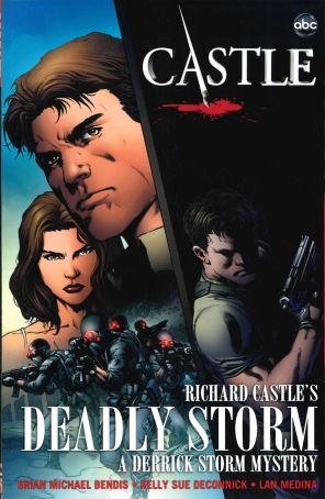 Castle: Richard Castle's Deadly Storm TPB 1 published by Marvel with cover art by Mico Suayan