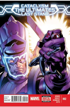 Cataclysm: The Ultimates' Last Stand 2 published by Marvel with cover art by Mark Bagley