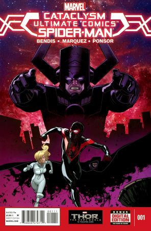 Cataclysm: Ultimate Spider-Man 1 published by Marvel with cover art by Dave Marquez