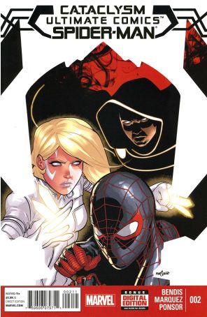 Cataclysm: Ultimate Spider-Man 2 published by Marvel with cover art by Dave Marquez