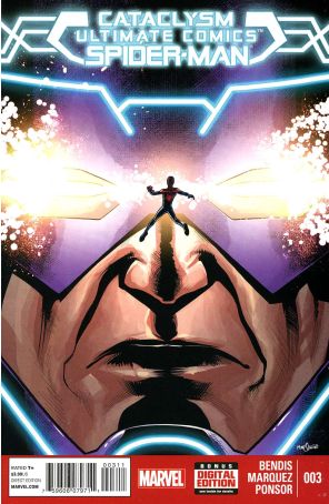 Cataclysm: Ultimate Spider-Man 3 published by Marvel with cover art by Dave Marquez