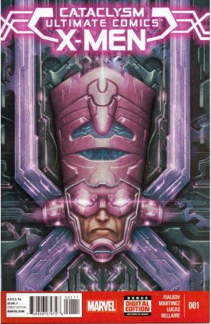 Cataclysm: Ultimate X-Men 1 published by Marvel with cover art by Fabio Listrani