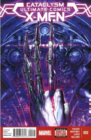 Cataclysm: Ultimate X-Men 2 published by Marvel with cover art by Fabio Listrani