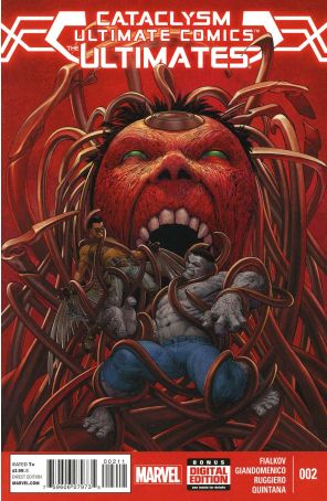 Cataclysm: Ultimates 2 published by Marvel with cover art by Mukesh Singh