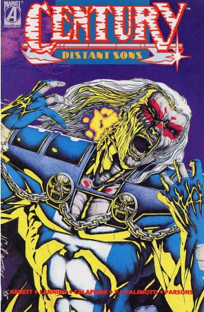 Century: Distant Sons 1 published by Marvel with cover art by Jim Calafiore