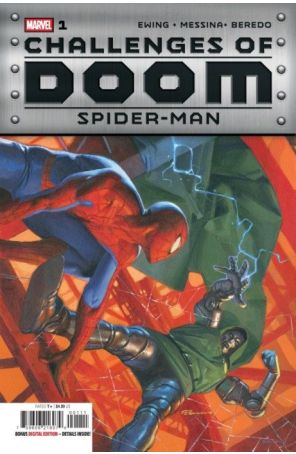 Challenges of Doom: Spider-Man 1 published by Marvel with cover art by Fabrizio De Tommaso