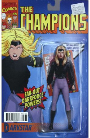 Champions (Vol. 2) 3A published by Marvel with cover art by John Tyler Christopher