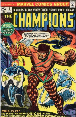 Champions (Marvel) 1 published by Marvel with cover art by Gil Kane