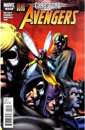 Chaos War: Dead Avengers 3 published by Marvel with cover art by Tom Grummett
