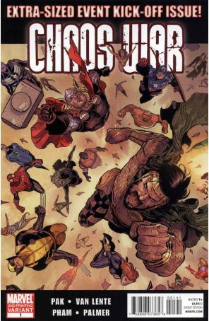 Chaos War 1 (2nd) published by Marvel with cover art by Ed McGuinness