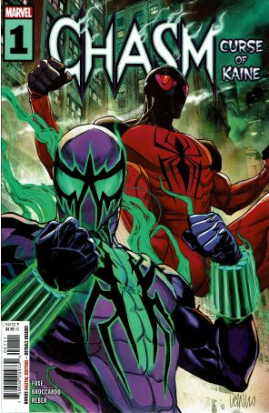 Chasm: Curse of Kaine 1 published by Marvel with cover art by Leinil Francis Yu