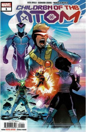 Children of the Atom 1 published by Marvel with cover art by R.B. Silva