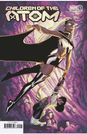 Children of the Atom 5A published by Marvel with cover art by Bernard Chang
