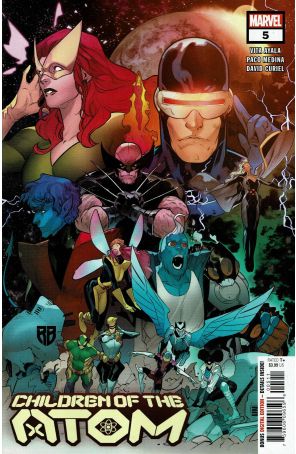 Children of the Atom 5 published by Marvel with cover art by R. B. Silva