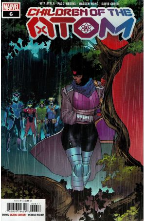 Children of the Atom 6 published by Marvel with cover art by R. B. Silva