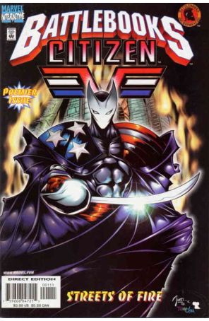 Citizen V Battlebook 1 published by Marvel with cover art by Bill Tucci