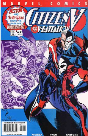 Citizen V and the V-Battalion 2 published by Marvel with cover art by Michael Ryan