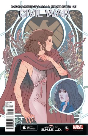Civil War (2nd Series) 1E published by Marvel with cover art by Marguerite Sauvage