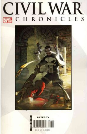 Civil War Chronicles 9 published by Marvel with cover art by Michael Turner