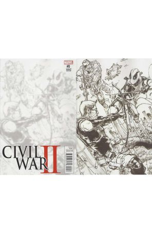 Civil War II 0B published by Marvel with cover art by Kim Jung Gi
