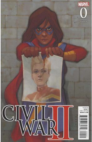 Civil War II 0C published by Marvel with cover art by Phil Noto