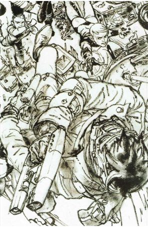 Civil War II 5A published by Marvel with cover art by Kim Jung Gi