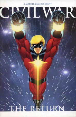 Civil War: The Return 1A published by Marvel with cover art by Ed Mcguinness