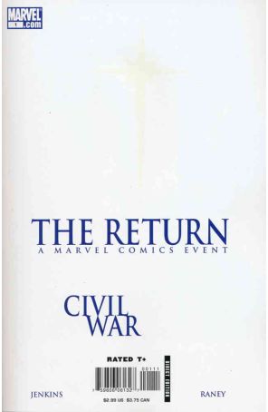 Civil War: The Return 1 published by Marvel
