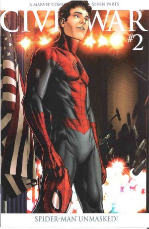 Civil War 2 (2nd) published by Marvel with cover art by Steve McNiven