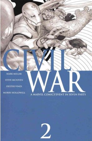 Civil War 2 (3rd) published by Marvel with cover art by Steve McNiven