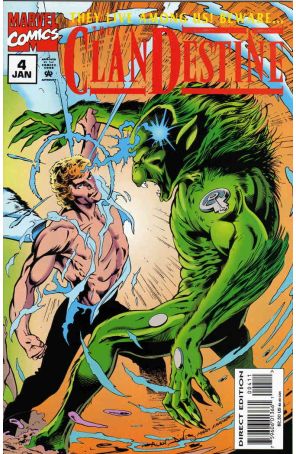 Clandestine 4 published by Marvel with cover art by Alan Davis