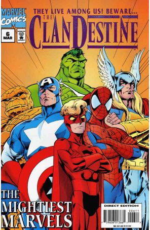 Clandestine 6 published by Marvel